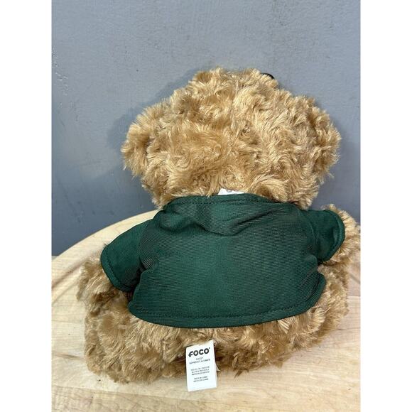 Michigan Spartans 10" Plush Teddy‎ Bear Forever FOCO Stuffed Animal Brown NEW - Picture 3 of 8